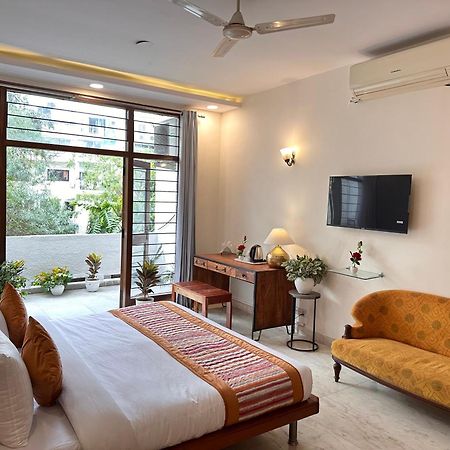 Grove Residency Hauz Khas New Delhi Couple Friendly Hotel Exterior foto