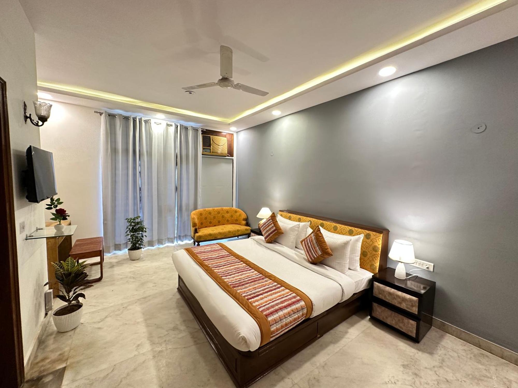 Grove Residency Hauz Khas New Delhi Couple Friendly Hotel Exterior foto