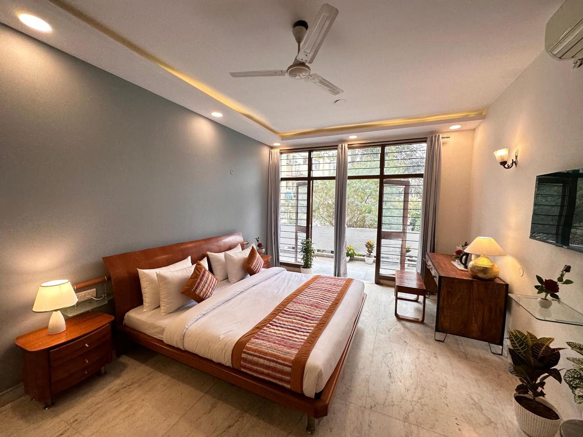Grove Residency Hauz Khas New Delhi Couple Friendly Hotel Exterior foto