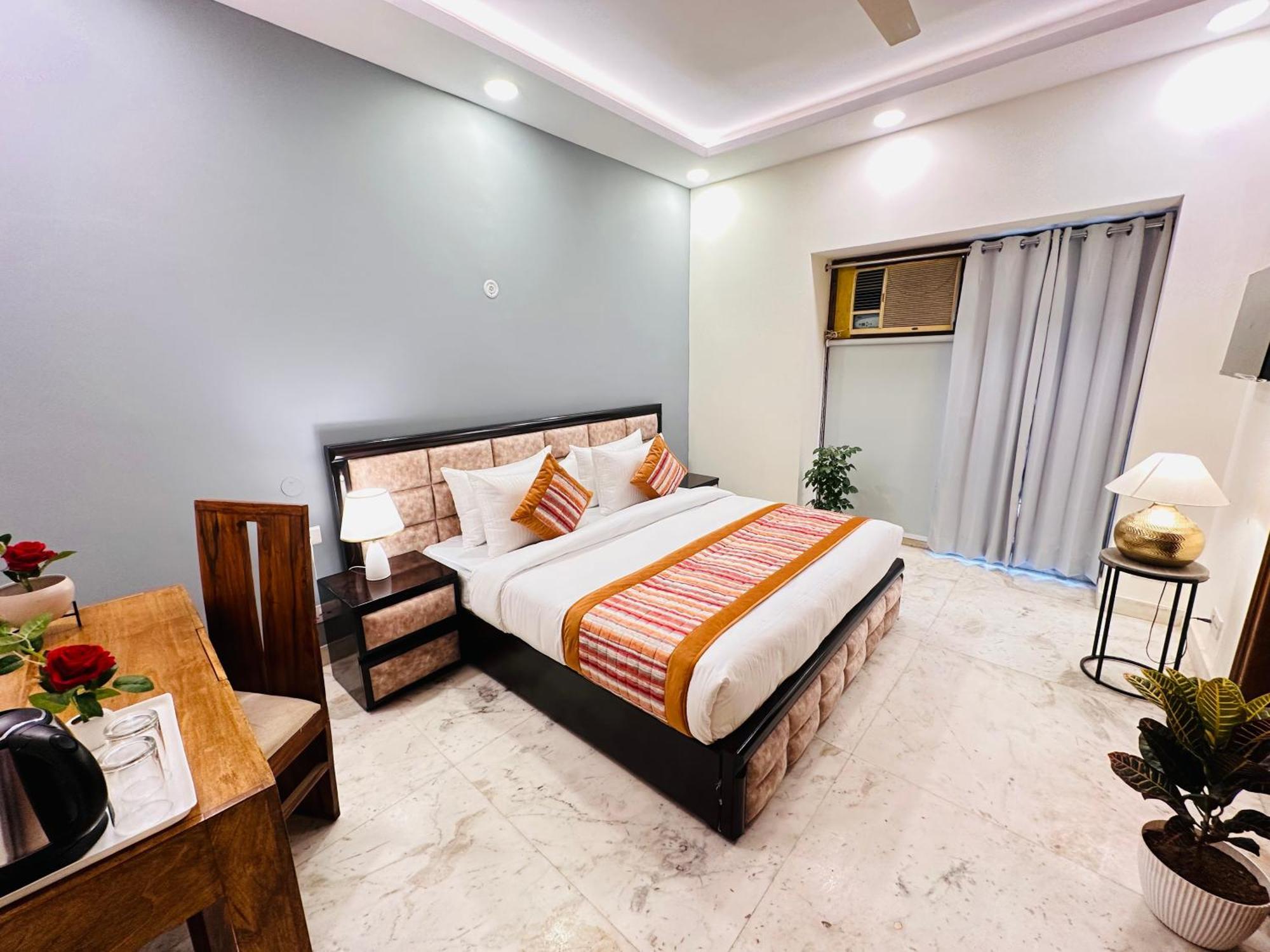 Grove Residency Hauz Khas New Delhi Couple Friendly Hotel Exterior foto