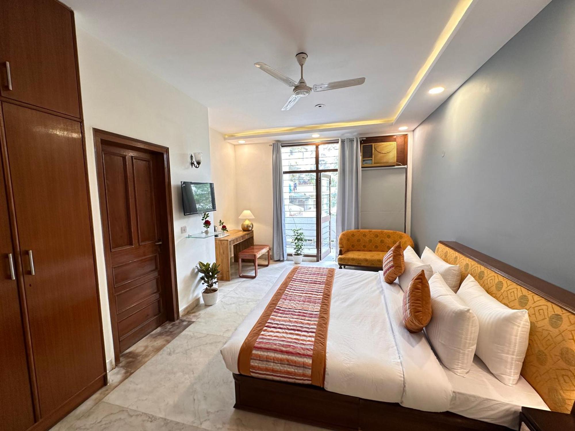 Grove Residency Hauz Khas New Delhi Couple Friendly Hotel Exterior foto