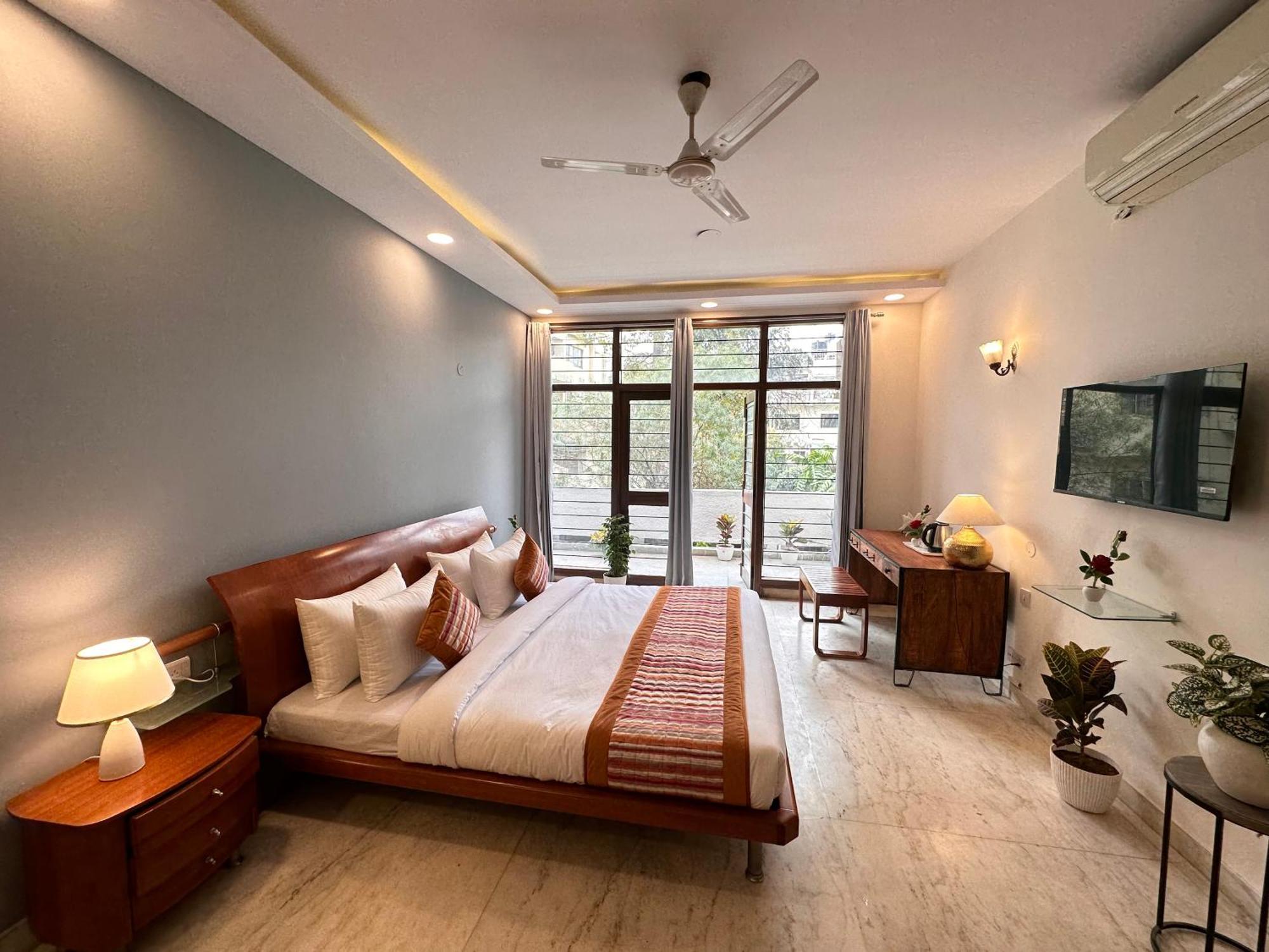Grove Residency Hauz Khas New Delhi Couple Friendly Hotel Exterior foto