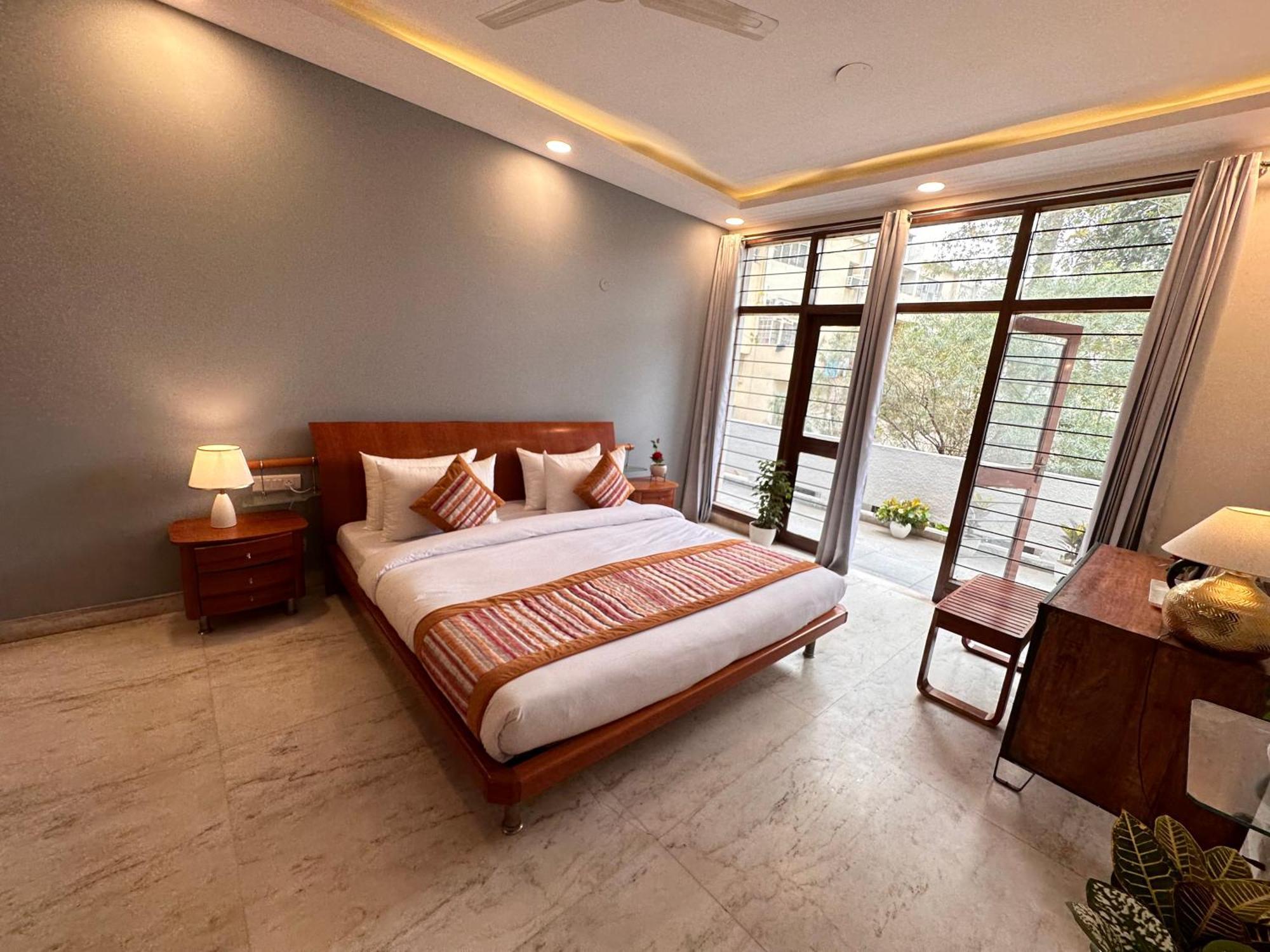 Grove Residency Hauz Khas New Delhi Couple Friendly Hotel Exterior foto